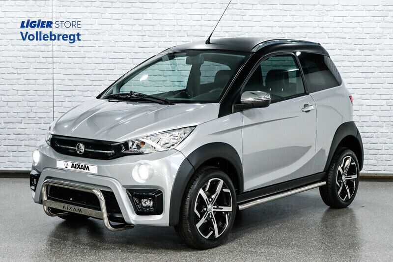 Zilver Gebruikt 2022 Aixam e-Crossover Hatchback | € 16.950 - Afbeelding 1/4