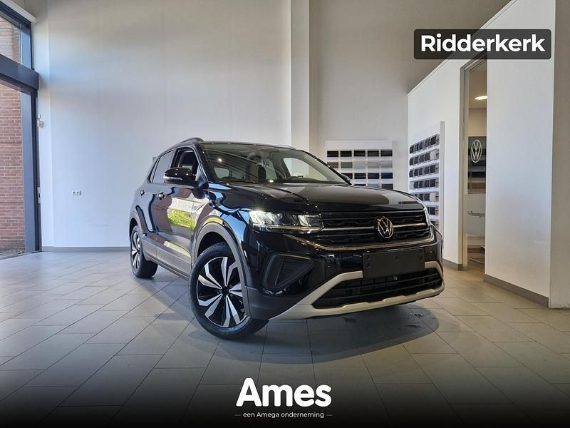 Zwart Nieuw 2025 VW T-Cross Edition SUV | € 33.995 (Duur) - Afbeelding 1/4