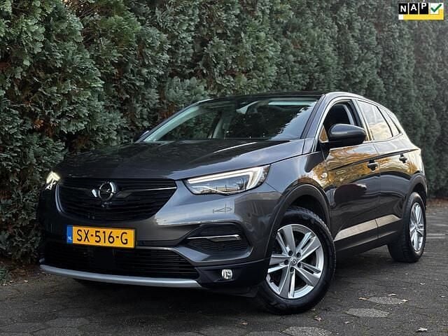 Grijs Gebruikt 2018 Opel Grandland X Innovation SUV | € 12.750 (Eerlijke prijs) - Afbeelding 1/4