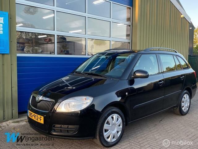Zwart Gebruikt 2008 Skoda Fabia Classic Stationwagen | € 3.299 (Iets duurder) - Afbeelding 1/4