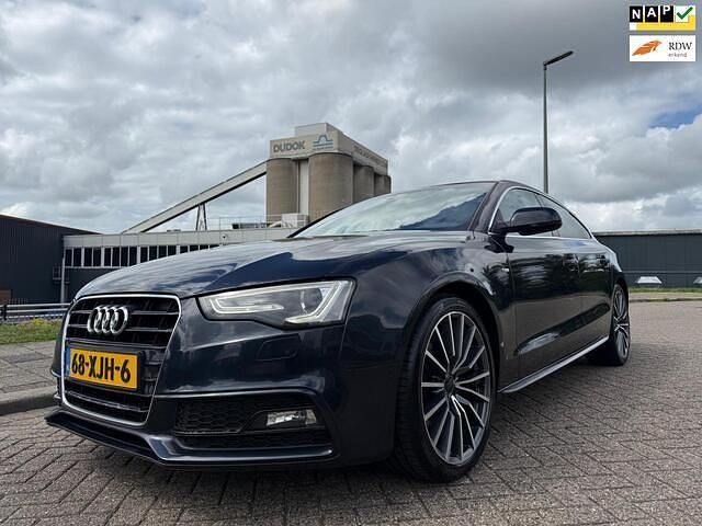 Blauw Gebruikt 2012 Audi A5 Sportback Proline Hatchback | € 8.950 (Iets duurder) - Afbeelding 1/4