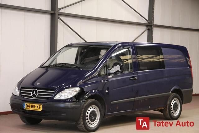 Blauw Gebruikt 2004 Mercedes Vito MPV | € 2.950 (Goede deal) - Afbeelding 1/4