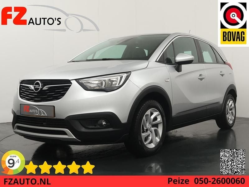 Grijs Occasion 2021 Opel Crossland X Edition SUV | € 12.945 (Super prijs) - Afbeelding 1/4