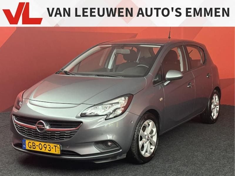 Grijs Gebruikt 2015 Opel Corsa Edition Stationwagen | € 4.900 (Super prijs) - Afbeelding 1/4