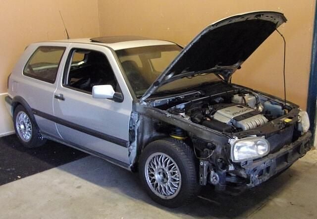 Grijs Occasion 1992 VW Golf III Hatchback | € 7.950 - Afbeelding 1/2
