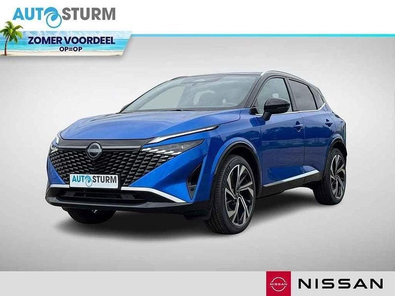 Magnetic blue + zwart dak Nieuw 2025 Nissan Qashqai Tekna+ SUV | € 45.703 (Iets duurder) - Afbeelding 1/4