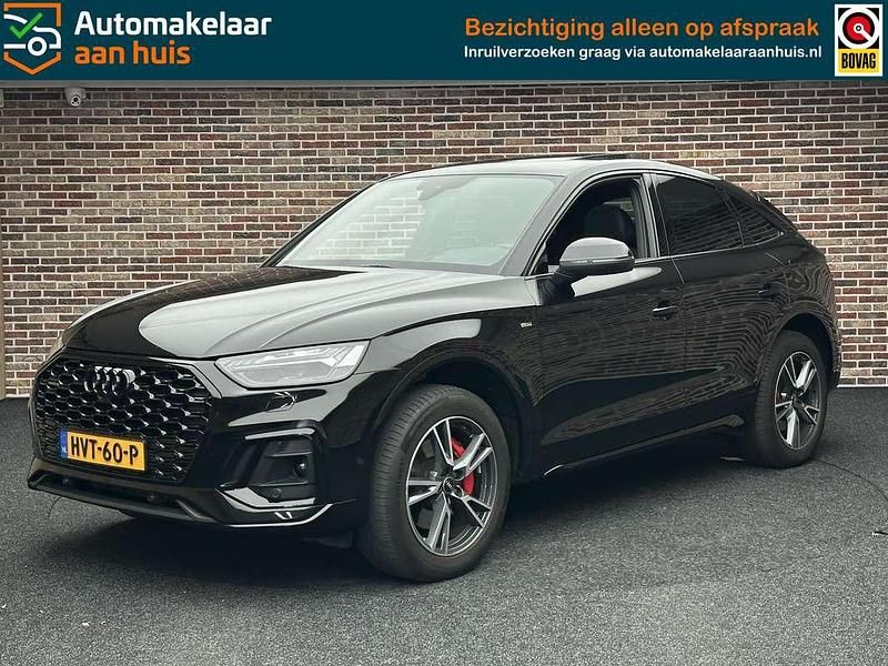 Zwart Gebruikt 2023 Audi Q5 Sportback Competition SUV | € 57.850 (Super prijs) - Afbeelding 1/4
