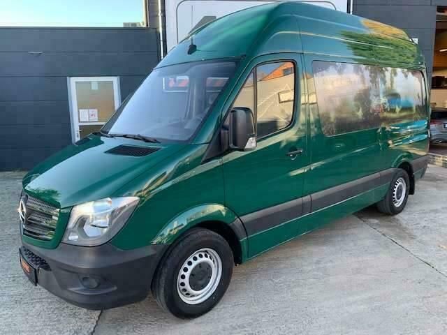 Occasion Mercedes Sprinter 163 PK (119 kW) 2018 Groen Van