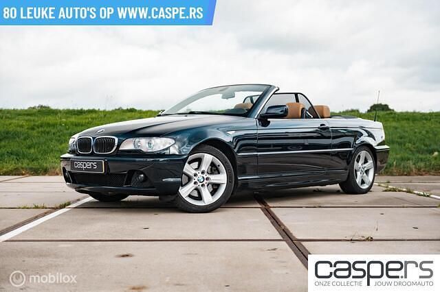 Blauw Gebruikt 2004 BMW 330 Cabriolet Cabriolet | € 14.990 (Eerlijke prijs) - Afbeelding 1/4