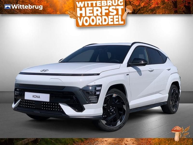 Wit Gebruikt 2024 Hyundai Kona N Line SUV | € 38.925 (Goede deal) - Afbeelding 1/3