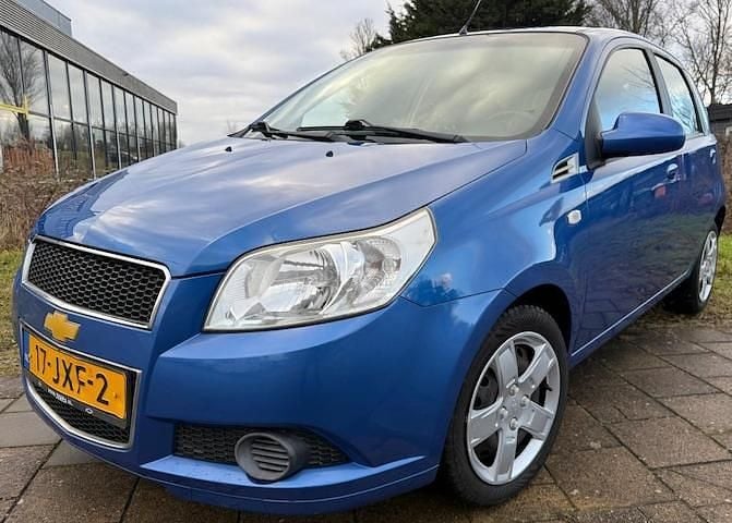 Occasion Chevrolet Aveo LS 84 PK (61 kW) 2009 Blauw (metallic) Hatchback