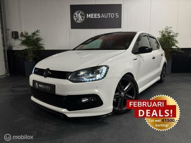 Wit Gebruikt 2015 VW Polo R-line Hatchback | € 6.450 (Goede deal) - Afbeelding 1/4