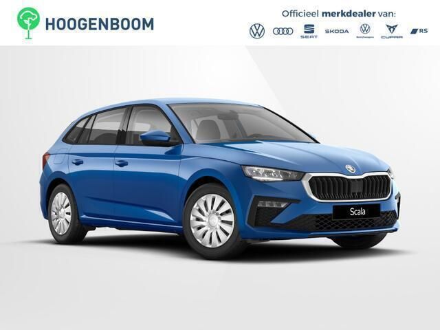 Blauw Nieuw 2025 Skoda Scala Essence Hatchback | € 24.990 (Eerlijke prijs) - Afbeelding 1/4