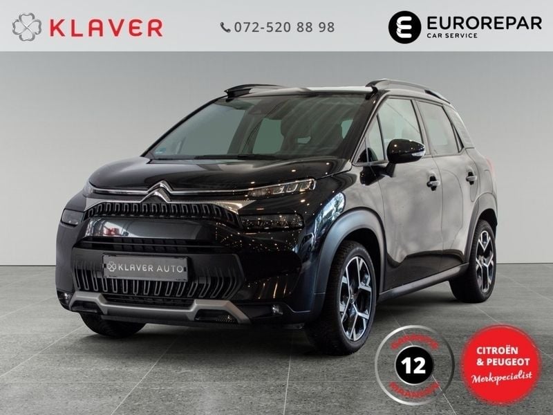 Zwart Gebruikt 2022 Citroën C3 Aircross Shine SUV | € 20.950 (Eerlijke prijs) - Afbeelding 1/4