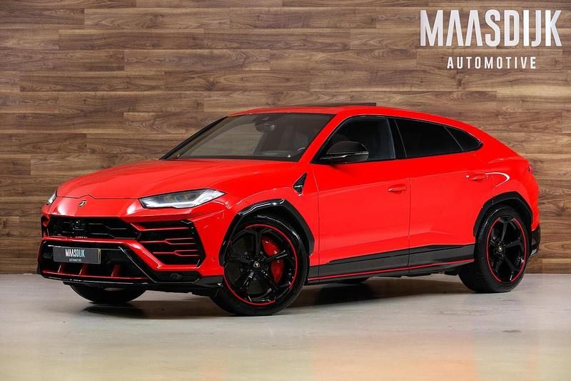 Rood Gebruikt 2020 Lamborghini Urus SUV | € 249.740 - Afbeelding 1/3