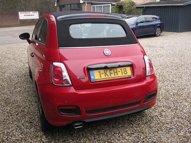 Occasion Fiat 500S 86 PK (63 kW) 2013 Rood Cabriolet