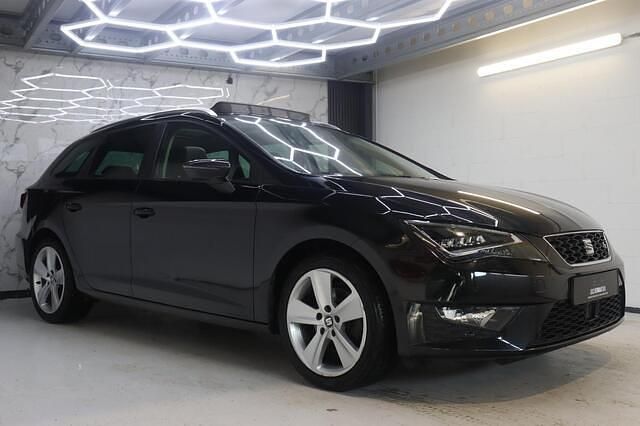 Occasion Seat Leon ST FR 150 PK (110 kW) 2014 Zwart Stationwagen