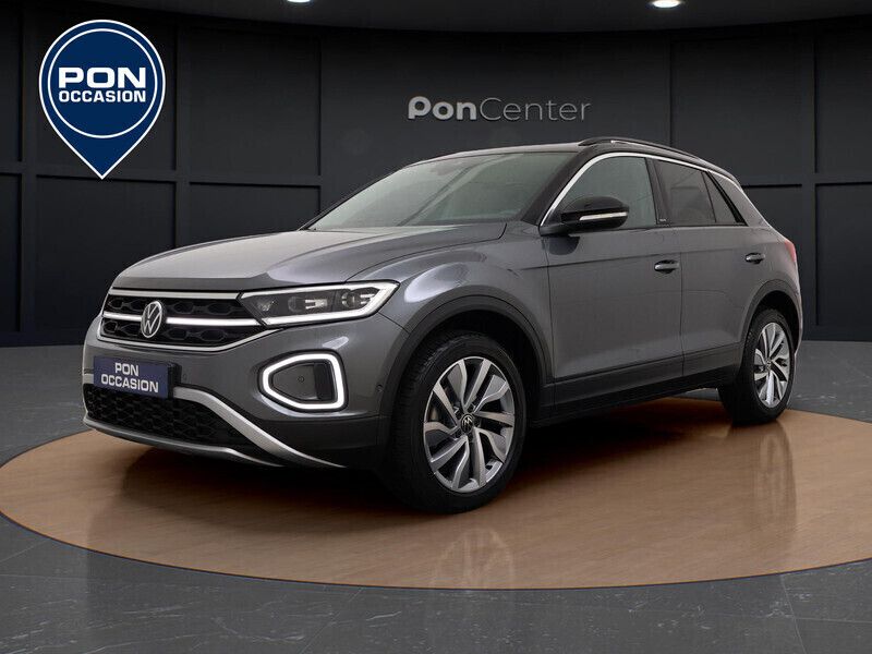Grijs Gebruikt 2024 VW T-Roc Life SUV | € 32.950 (Goede deal) - Afbeelding 1/3