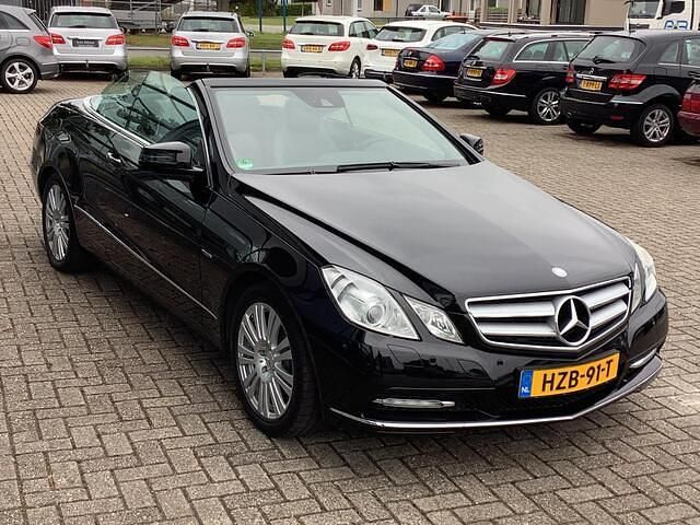 Occasion Mercedes E300 Avantgarde 252 PK (185 kW) 2012 Zwart Cabriolet