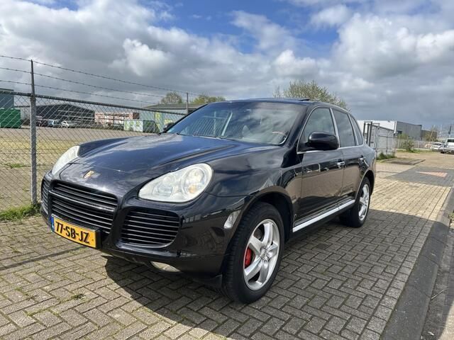 Zwart Gebruikt 2003 Porsche Cayenne Turbo SUV | € 7.950 - Afbeelding 1/4