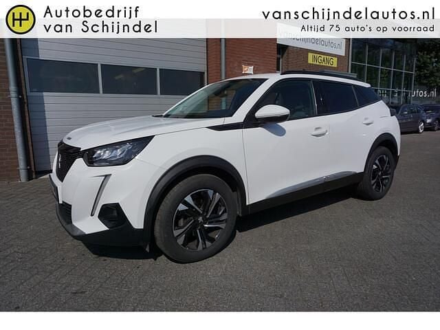 Wit Gebruikt 2021 Peugeot 2008 Allure SUV | € 17.945 (Super prijs) - Afbeelding 1/4