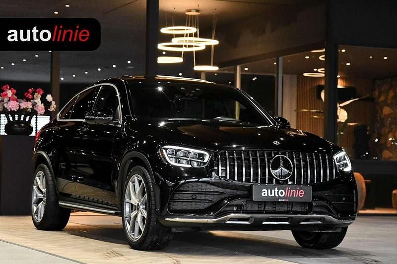 Zwart Gebruikt 2020 Mercedes GLC200 AMG SUV | € 44.700 (Eerlijke prijs) - Afbeelding 1/4