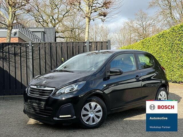Zwart Gebruikt 2015 Peugeot 108 Access Hatchback | € 5.790 (Goede deal) - Afbeelding 1/4