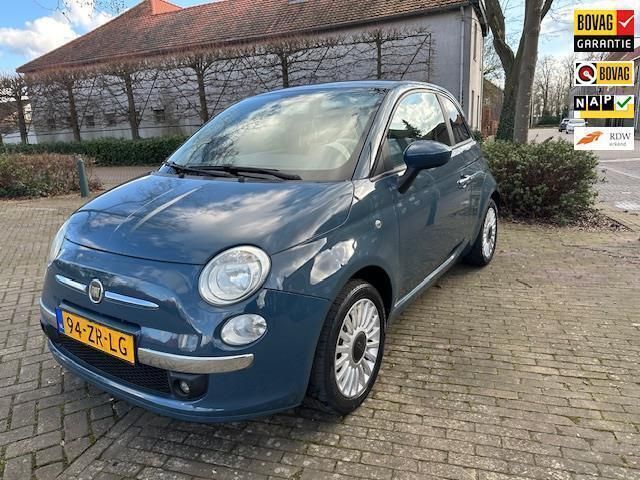 Blauw Occasion 2008 Fiat 500 Pop Hatchback | € 4.390 - Afbeelding 1/4
