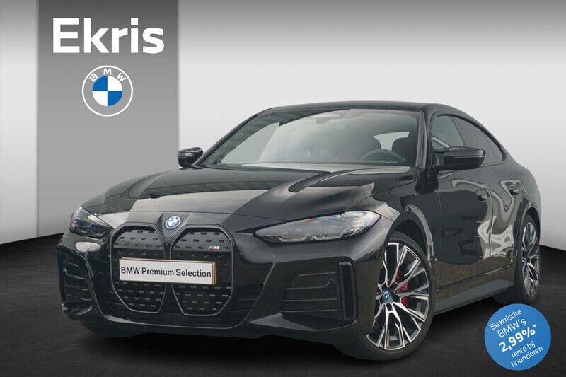 Zwart Gebruikt 2024 BMW i4 Comfort Edition Sedan | € 57.900 (Goede deal) - Afbeelding 1/4