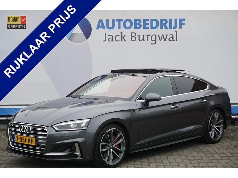 Grijs Gebruikt 2017 Audi S5 Sportback Proline Hatchback | € 34.950 - Afbeelding 1/4