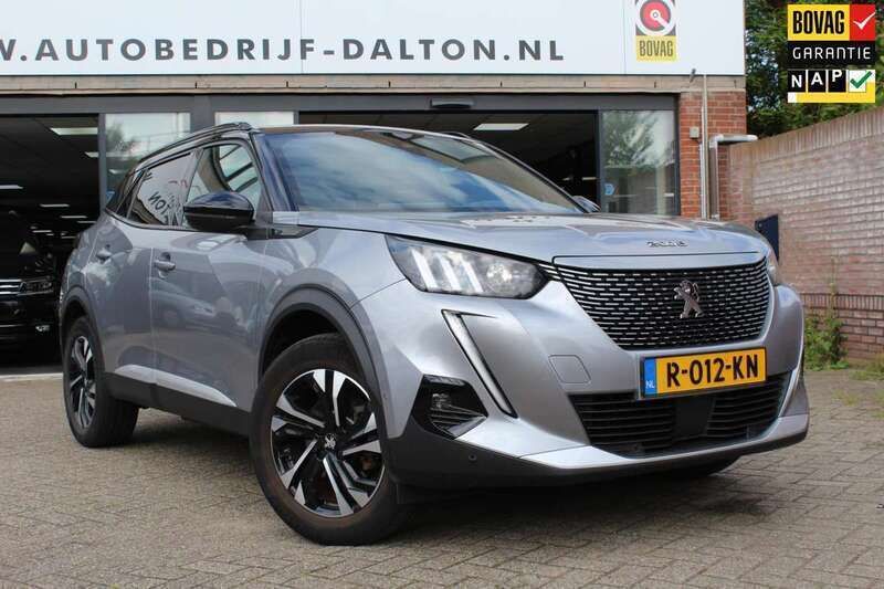 Grijs Gebruikt 2021 Peugeot e-2008 GTi SUV | € 18.900 (Eerlijke prijs) - Afbeelding 1/4