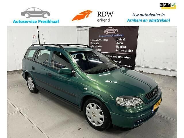 Groen Gebruikt 2001 Opel Astra Comfort Stationwagen | € 1.995 (Eerlijke prijs) - Afbeelding 1/4