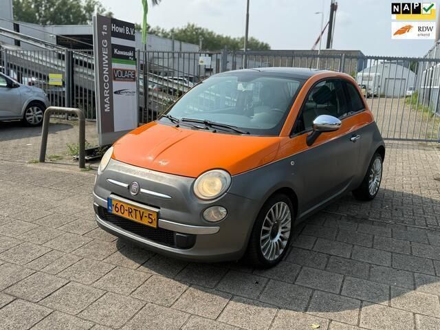 Oranje Gebruikt 2011 Fiat 500 Lounge Hatchback | € 3.249 (Super prijs) - Afbeelding 1/4