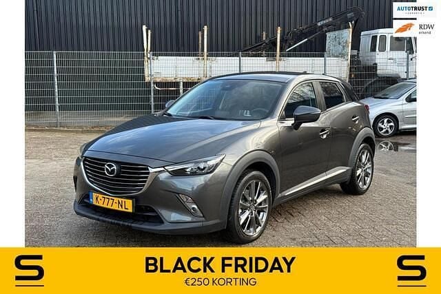 Grijs (metallic) Occasion 2018 Mazda CX-3 SUV | € 16.950 (Goede deal) - Afbeelding 1/4