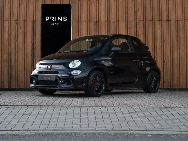 Zwart Gebruikt 2022 Abarth 595C Competizione Cabriolet | € 32.900 (Duur) - Afbeelding 1/4