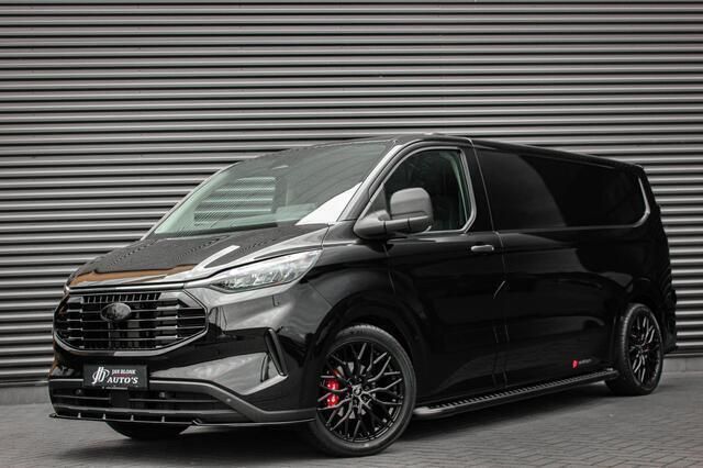 Zwart Nieuw 2024 Ford Transit Custom Van | € 38.945 (Eerlijke prijs) - Afbeelding 1/4