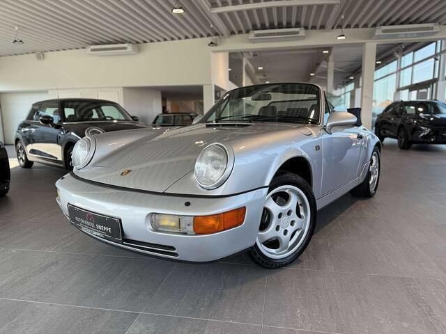 Zilver Gebruikt 1990 Porsche 911 Carrera 4 Cabriolet Cabriolet | € 69.995 - Afbeelding 1/4
