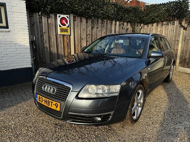 Occasion Audi A6 Business 170 PK (125 kW) 2008 Blauw (metallic) Stationwagen