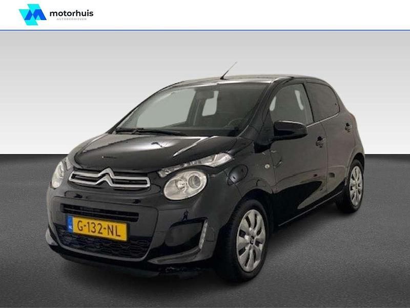 Zwart, metallic lak Gebruikt 2019 Citroën C1 Feel Hatchback | € 7.745 (Goede deal) - Afbeelding 1/4