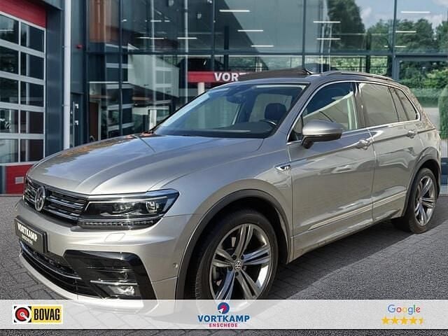 Grijs Gebruikt 2019 VW Tiguan R-line SUV | € 28.500 (Eerlijke prijs) - Afbeelding 1/4