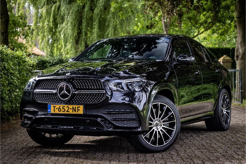 Zwart Gebruikt 2021 Mercedes GLE350 Premium Coupé | € 73.450 - Afbeelding 1/4