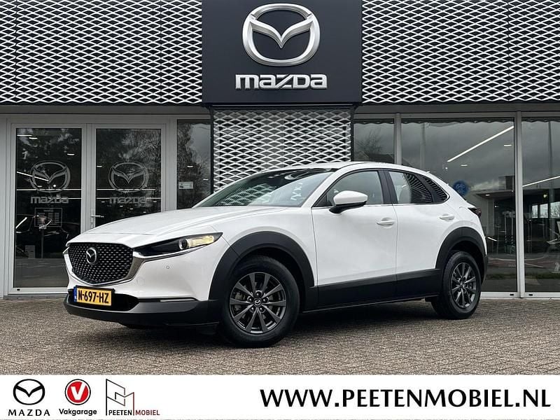 Wit Occasion 2021 Mazda CX-30 Comfort SUV | € 24.400 (Eerlijke prijs) - Afbeelding 1/4