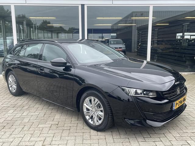 Zwart Gebruikt 2022 Peugeot 508 SW Business-Line Stationwagen | € 17.450 - Afbeelding 1/4