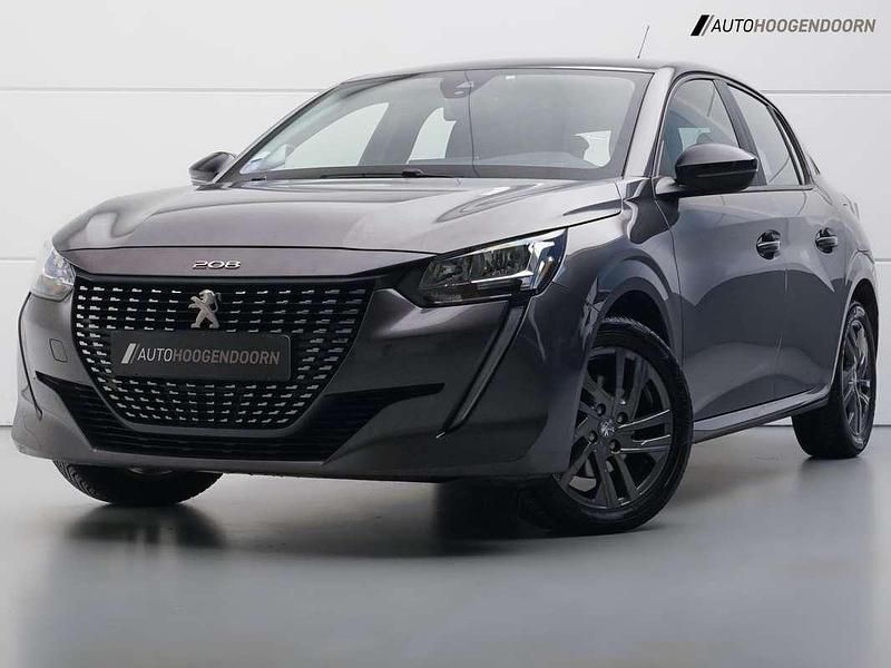 Grijs (metallic) Occasion 2021 Peugeot 208 Active Hatchback | € 11.945 (Super prijs) - Afbeelding 1/4
