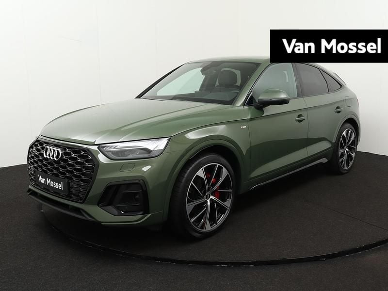 Groen, metallic lak Gebruikt 2021 Audi Q5 Sportback S-Line SUV | € 44.900 (Goede deal) - Afbeelding 1/4