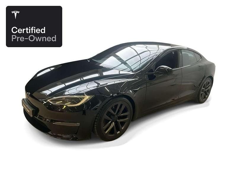 Zwart Occasion 2023 Tesla Model S Plaid Hatchback | € 81.000 - Afbeelding 1/4