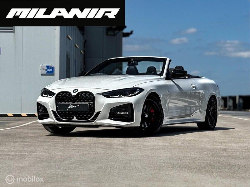 Wit Gebruikt 2021 BMW 430 Cabriolet M Sport Cabriolet | € 54.945 (Iets duurder) - Afbeelding 1/4