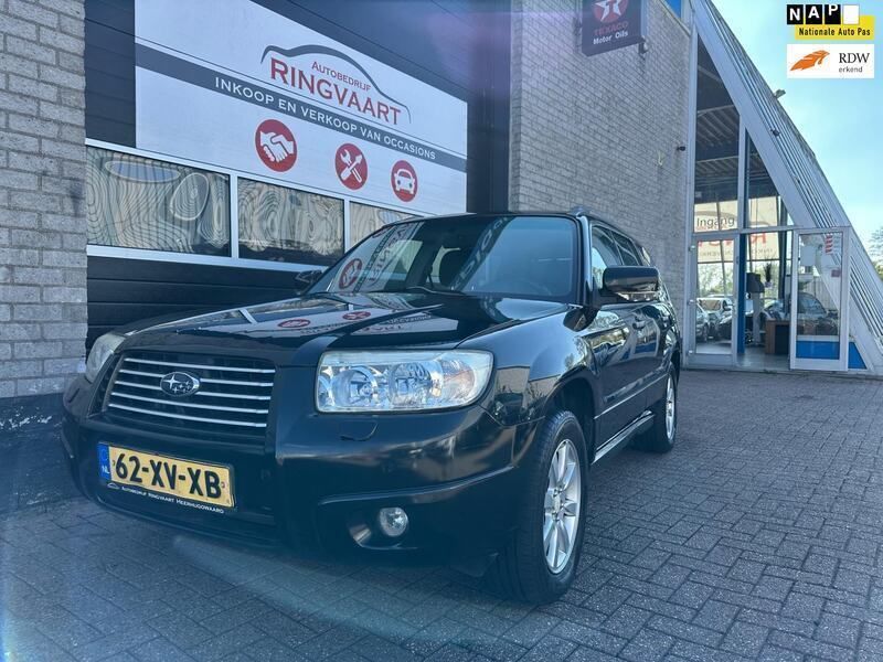 Zwart Gebruikt 2007 Subaru Forester Comfort SUV | € 5.999 (Iets duurder) - Afbeelding 1/4