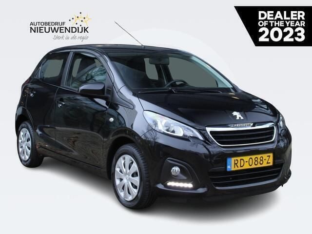 Zwart Gebruikt 2017 Peugeot 108 Hatchback | € 6.900 (Eerlijke prijs) - Afbeelding 1/4