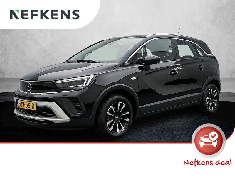 Zwart Gebruikt 2021 Opel Crossland X Elegance SUV | € 16.725 (Eerlijke prijs) - Afbeelding 1/3